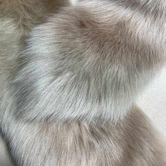 Ralph Lauren Collection *Fall 14 Italian Fawn Lamb Shearling Pull-Through Collar - Picture 13 of 17